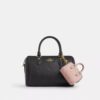 Mini colgante para bolsos Rowan en denim exclusivo