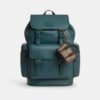 Mini colgante para bolsos Tote Warner en Signature Canvas