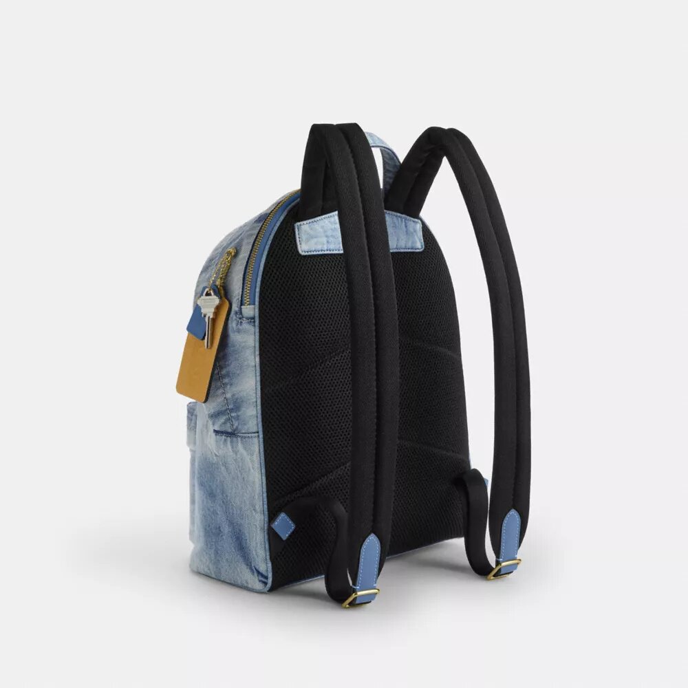 Mochila pequeña Taylor en denim desgastado