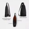 Mochila tipo bandolera Dominic en Signature Canvas