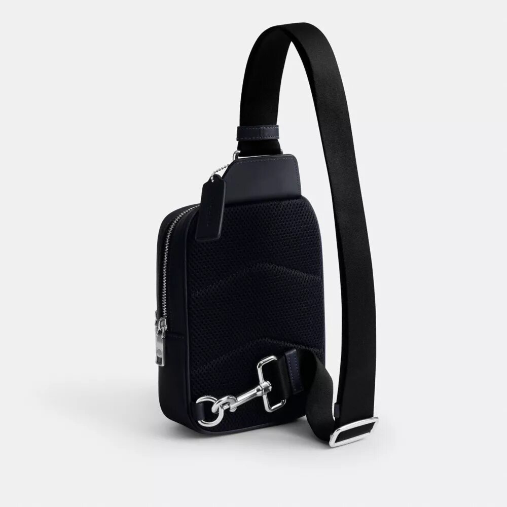 Mochila tipo bandolera Racer con estampado de camuflaje Signature