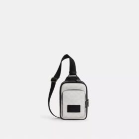 Mochila tipo bandolera Racer en Signature Canvas