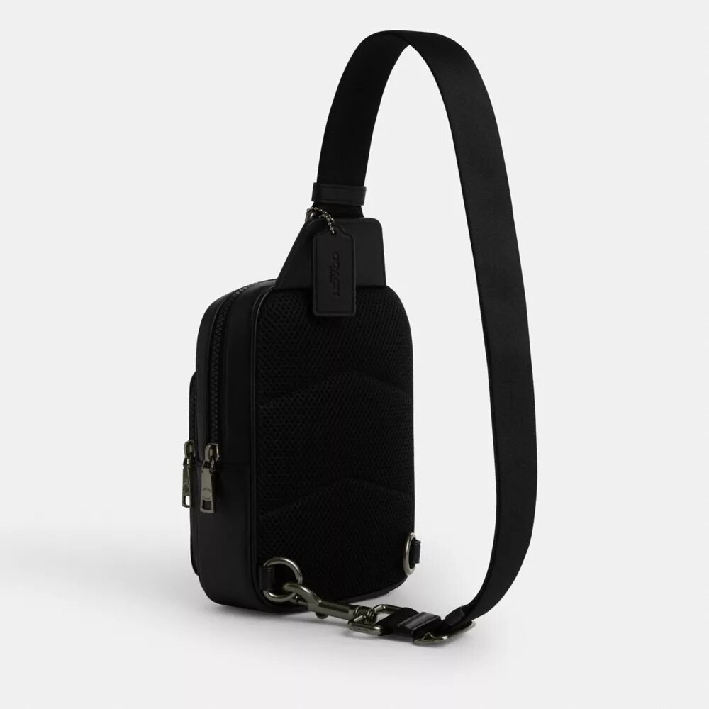 Mochila tipo bandolera Racer en Signature Canvas