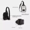 Mochila tipo bandolera Racer en Signature Canvas