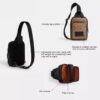 Mochila tipo bandolera Racer en Signature Canvas