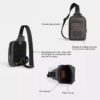 Mochila tipo bandolera Racer en Signature Canvas