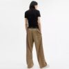 Pantalones con mezcla de hilos teñidos