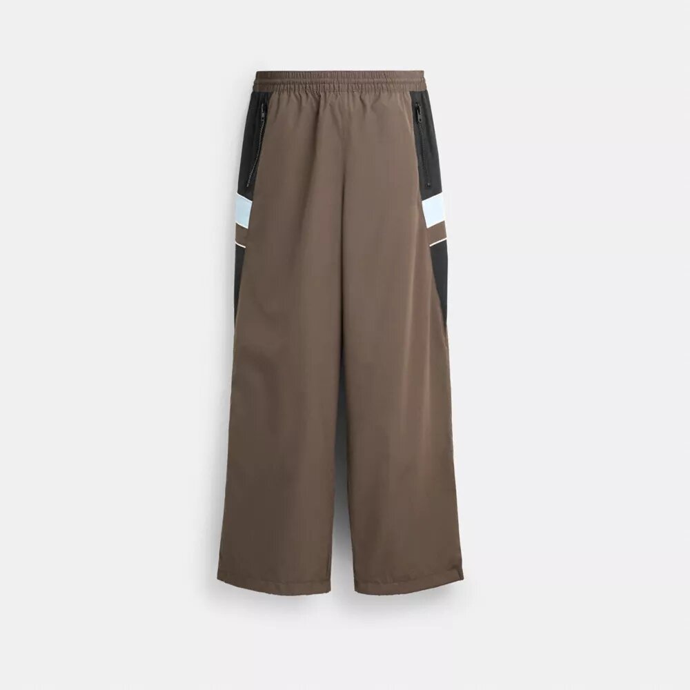 Pantalones deportivos de pierna recta en poliéster reciclado