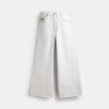 Pantalones holgados de mezclilla de algodón orgánico
