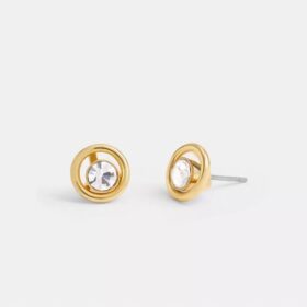 Pendientes redondos tipo halo