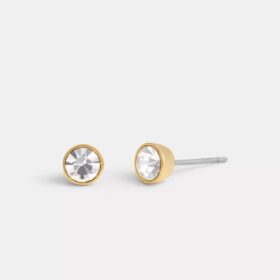 Pendientes redondos tipo halo