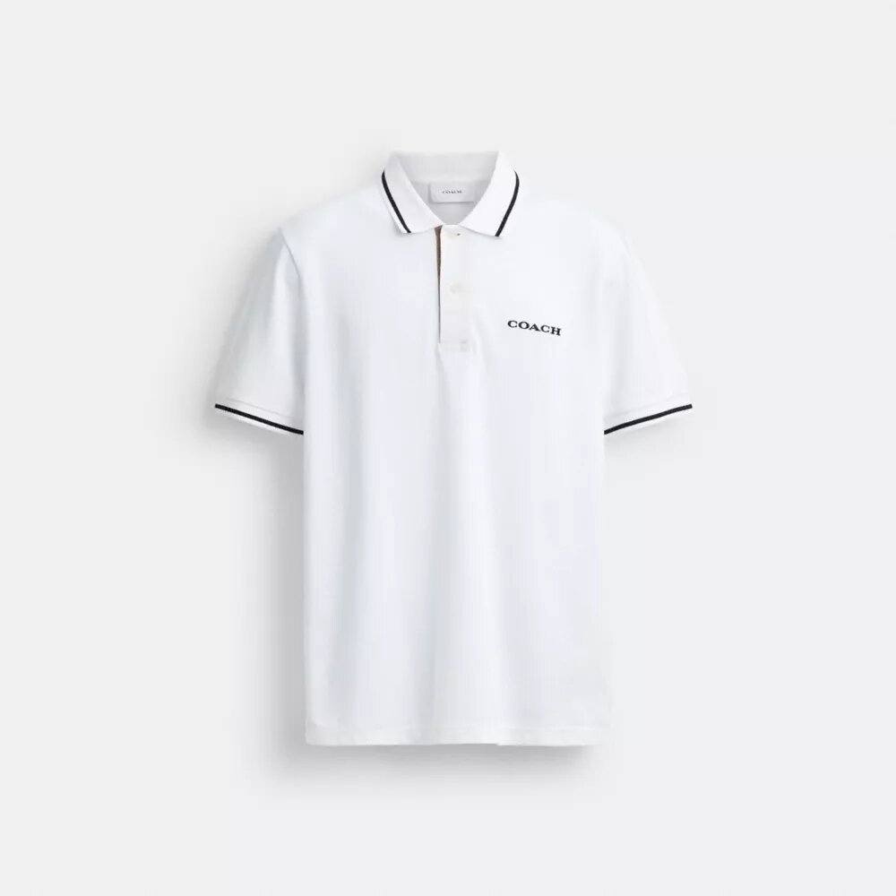 Polos con ribete exclusivo de algodón orgánico