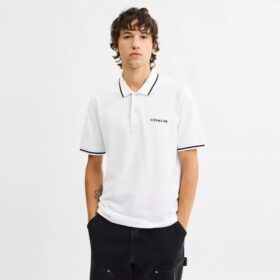 Polos con ribete exclusivo de algodón orgánico