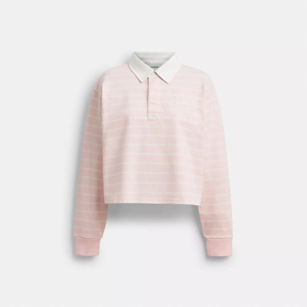 Polos de rugby a rayas con motivo de Horse and Carriage, en Algodón orgánico