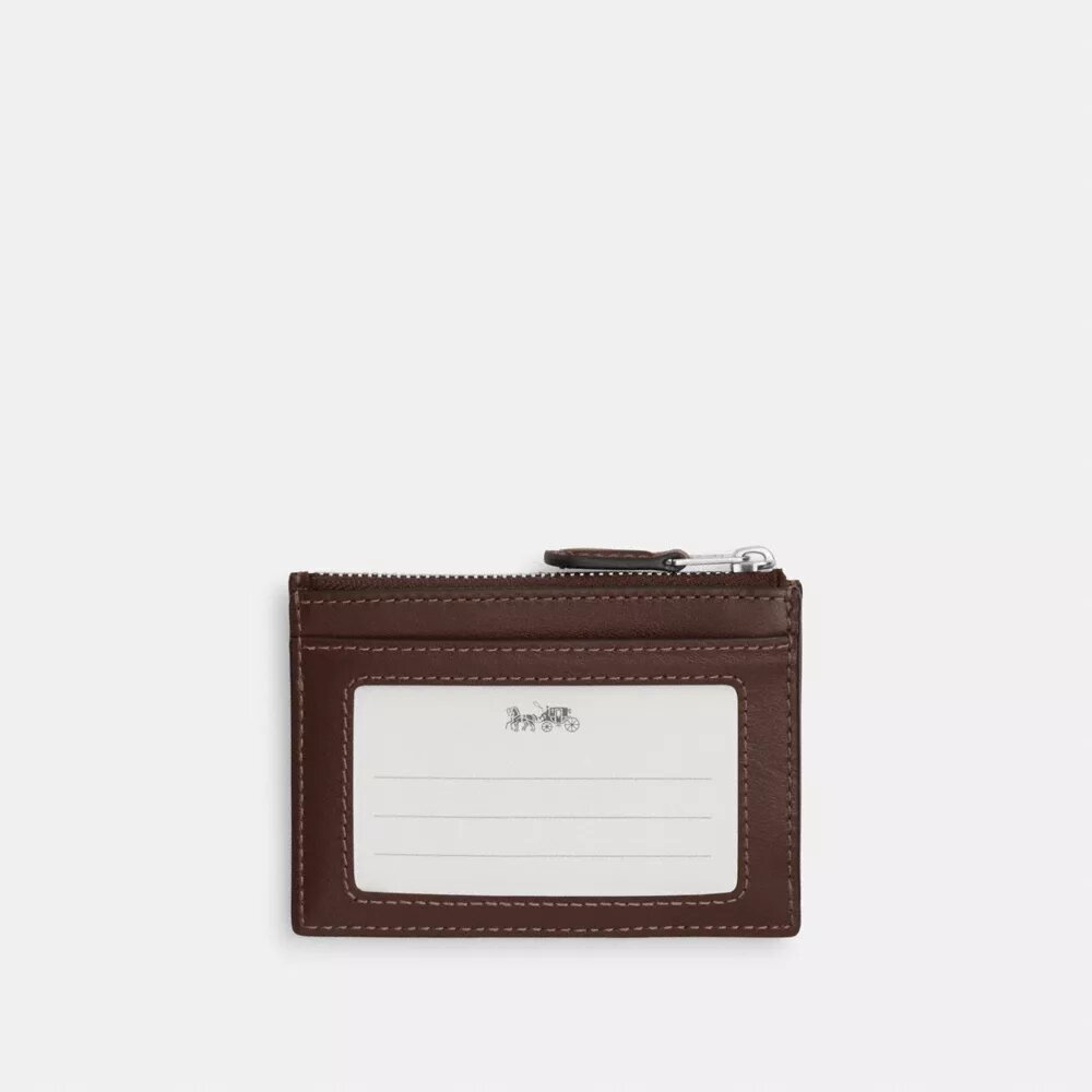 Portaidentificación mini y delgado en jacquard exclusivo