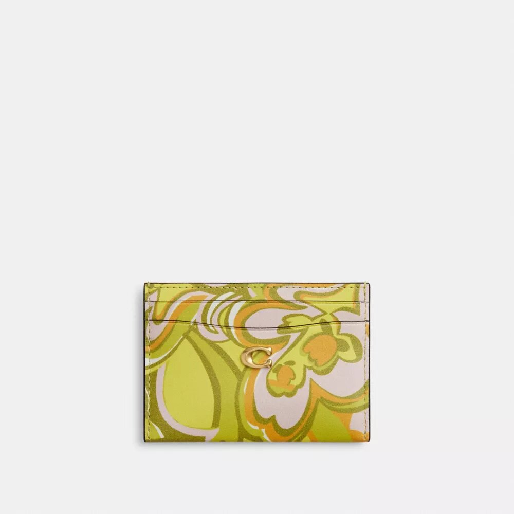 Portatarjetas esencial con estampado de paisley