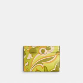 Portatarjetas esencial con estampado de paisley