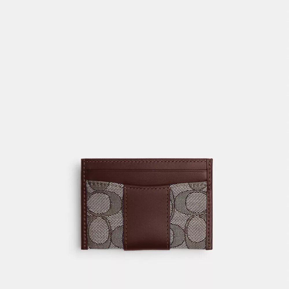 Portatarjetas esencial en jacquard exclusivo