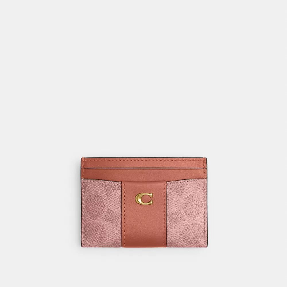 Portatarjetas Essential en Signature Canvas