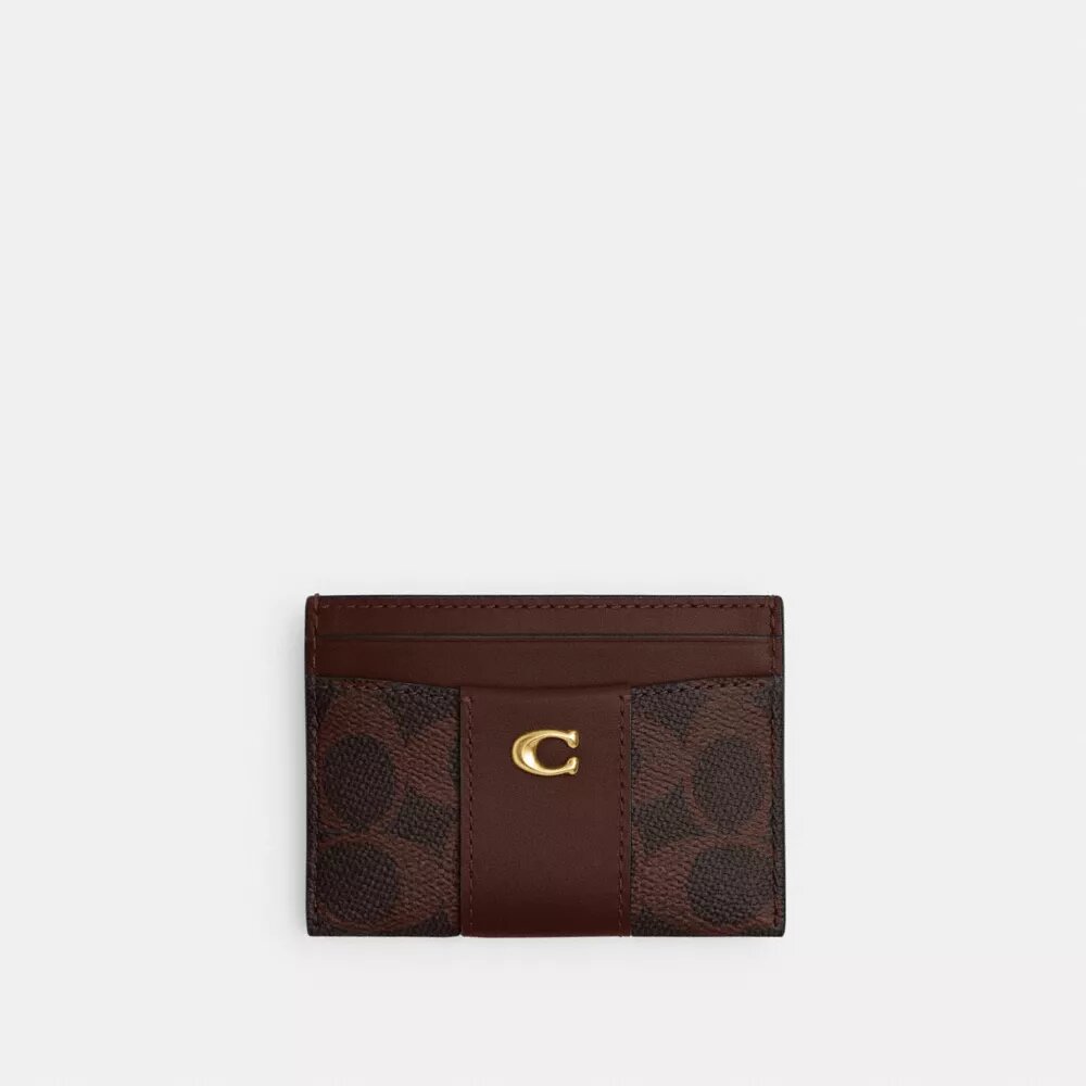 Portatarjetas Essential en Signature Canvas