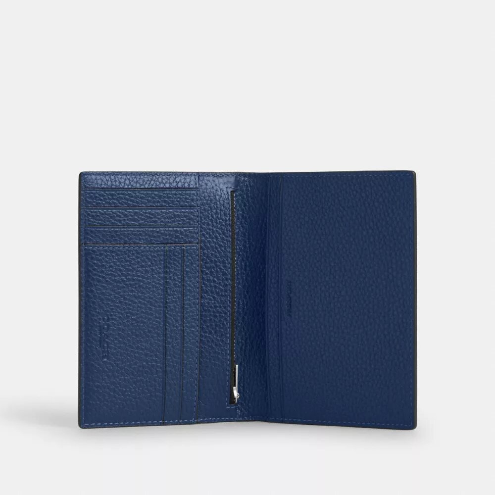 Portatarjetas para pasaporte con estampado de autos