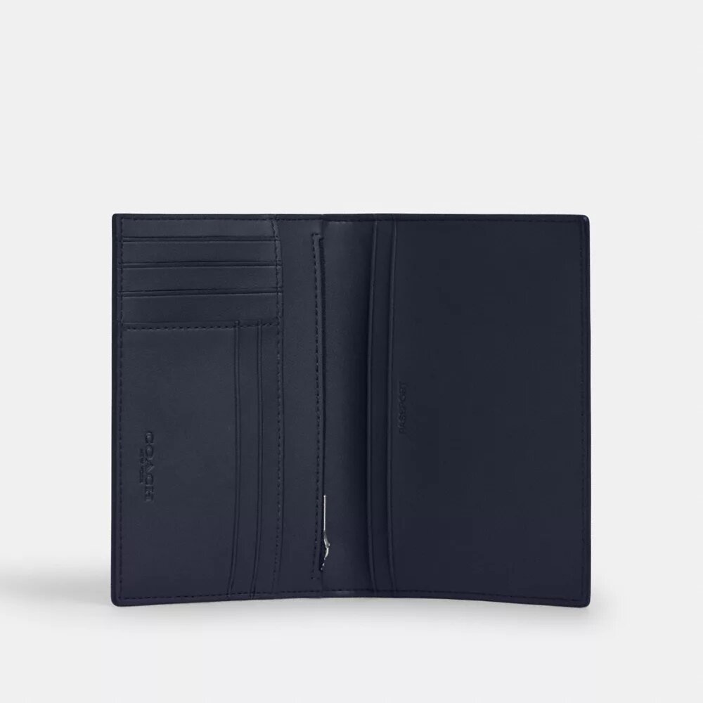 Portatarjetas para pasaporte con estampado de camuflaje exclusivo