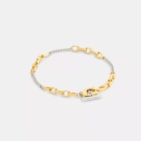 Pulsera de eslabones en forma de C