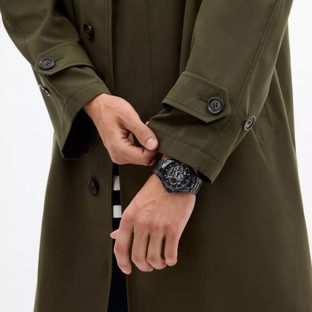 Reloj cronógrafo Jackson, 42 mm