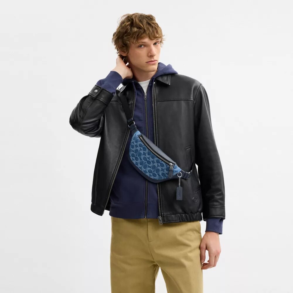 Riñonera Warren en denim exclusivo