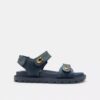 Sandalias Brynn en denim desgastado