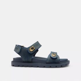 Sandalias Brynn en denim desgastado