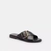 Sandalias con hebillas entrecruzadas