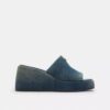 Sandalias de plataforma Marie en denim desgastado
