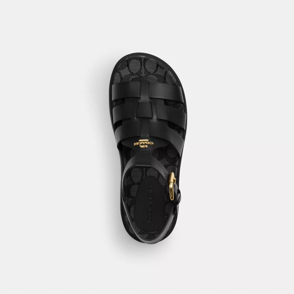 Sandalias Lucy de suela y jacquard exclusivo
