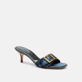 Sandalias Margot con nuestro característico patchwork de mezclilla