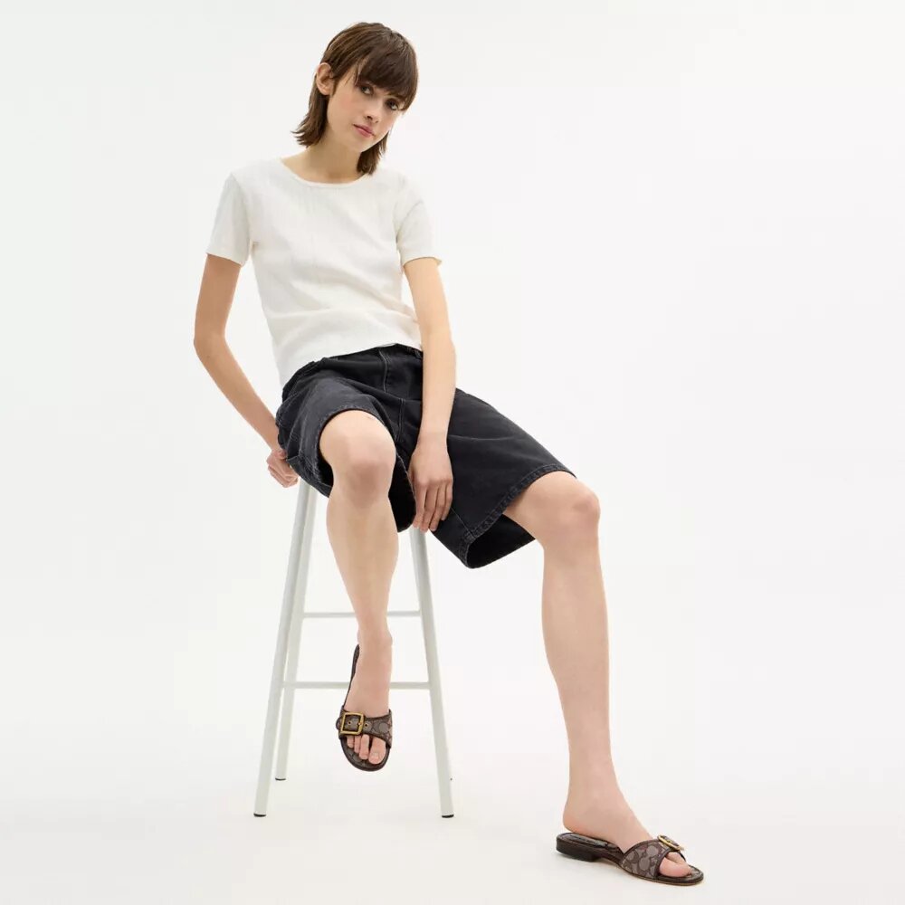 Sandalias Margot en jacquard exclusivo