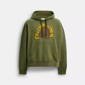 Sudadera con capucha teñida en espiral