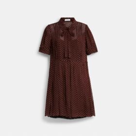 Vestido de camisa estampado
