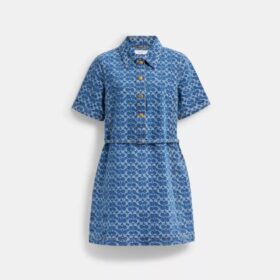 Vestido de mezclilla exclusivo de algodón orgánico