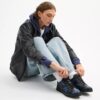 Zapatillas altas en Signature Canvas con estampado de camuflaje