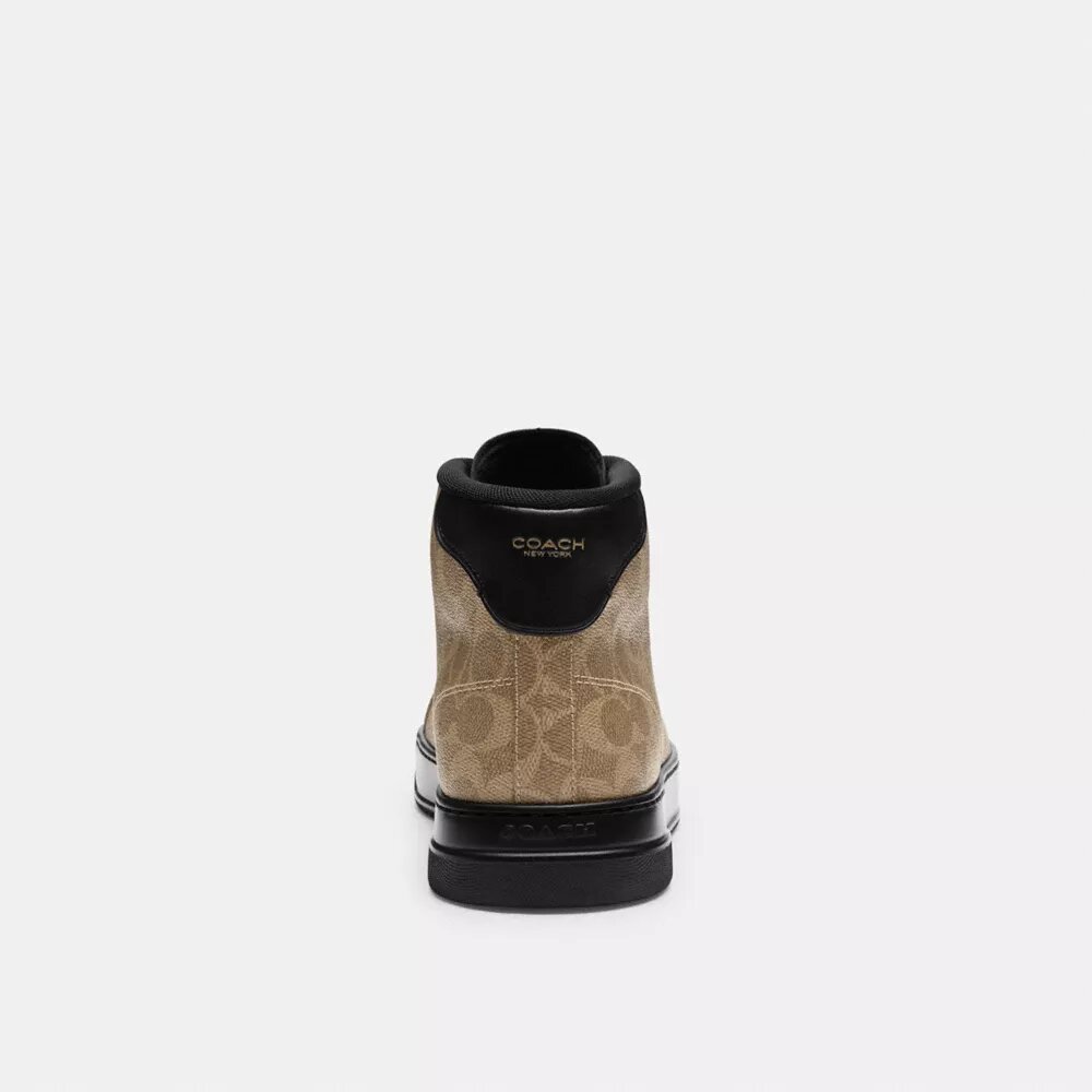 Zapatillas altas High Line en Signature Canvas