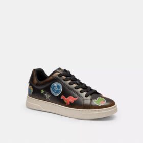 Zapatillas altas Rexy del 10.º aniversario con estampado de calcomanías