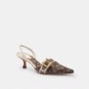 Zapatos destalonados Margot en jacquard exclusivo